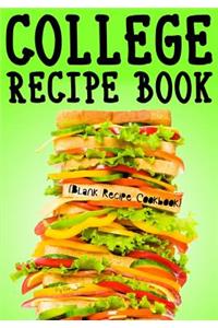 College Recipe Book