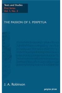 The Passion of S. Perpetua