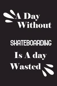 A day without skateboarding is a day wasted