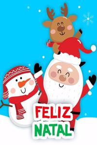 Feliz Natal: Livro de colorir
