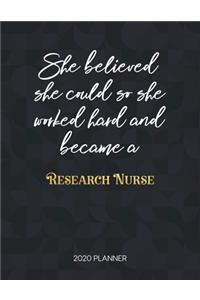 She Believed She Could So She Worked Hard And Became A Research Nurse