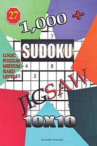 1,000 + sudoku jigsaw 10x10
