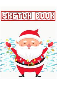 Sketch Book For Drawing Christmas Gift Guide: Art Blank Page Sketch Book - This - Fun # Pretty Size 8.5 X 11 Inch 110 Page Fast Prints Special Gifts.