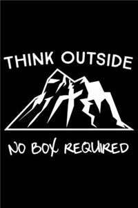 Think outside. No box required