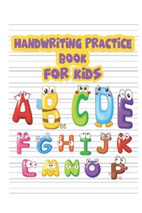 Hand Writing Practice Book For Kids
