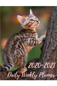 2 Year Planner 2020-2021 Daily Weekly Monthly