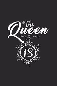 The queen is 18