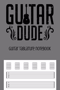 Guitar Tablature Notebook