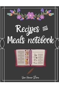 Recipes & Meals notebook