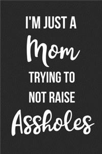 I'm Just A Mom Trying To Not Raise Assholes
