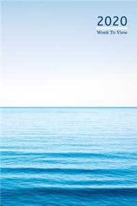 A5 2020 Diary Week To View Paperback Cover With Alternative Design -