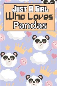 just a girl who loves pandas