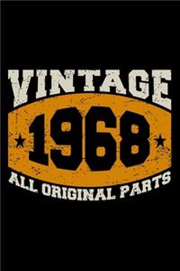 Vintage 1968 All Original Parts