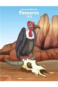 Livro para Colorir de Pássaros 7 & 8