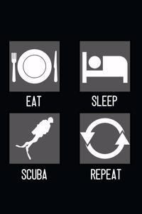 Eat, Sleep, Scuba, Repeat