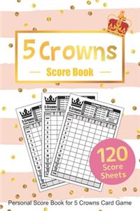 Five Crowns Score Book