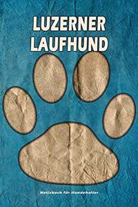 Luzerner Laufhund Notizbuch für Hundehalter