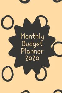 Monthly Budget Planner 2020