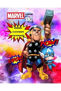 Grands Classiques Marvel Contre DC Coloriages