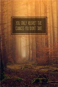 You Only Regret the Chances You Didn't Take