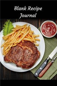 Blank Recipe Journal