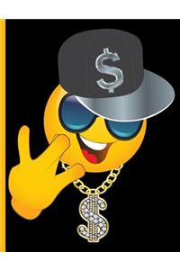 Rapper Hip Hop Emoticon #1