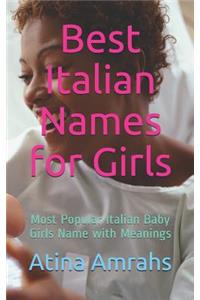 Best Italian Names for Girls
