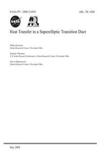 Heat Transfer in a Superelliptic Transition Duct