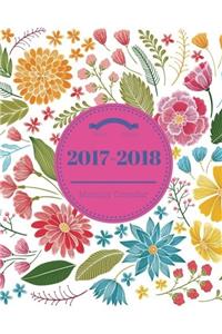 2017-2018 Monthly Calendar