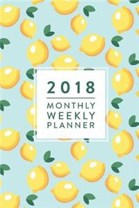2018 Monthly, Weekly, Planner