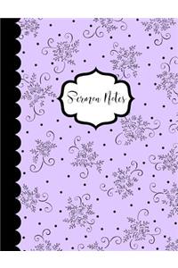 Sermon Notes: Lavender Rosevine Bouquet Sermon Notes 100 Sheets (200 Pages)