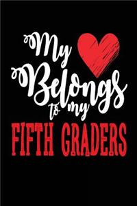 My Belongs to My Fifth Graders