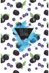 Bullet Journal: Sweet Mulberry and Grape: Notebook Bullet Journal Dotted Grid, 100 Pages (5.5 X 8.5)