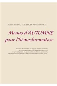 Menus d'automne pour l'hémochromatose