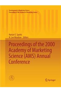Proceedings of the 2000 Academy of Marketing Science (Ams) Annual Conference