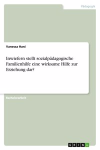 Inwiefern stellt sozialpädagogische Familienhilfe eine wirksame Hilfe zur Erziehung dar?