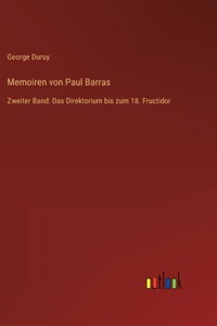 Memoiren von Paul Barras