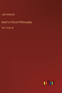 Kant's Critical Philosophy