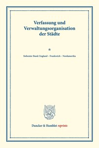 Verfassung Und Verwaltungsorganisation Der Stadte