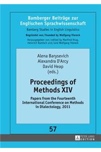 Proceedings of Methods XIV