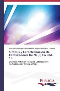 Síntesis y Caracterización De Catalizadores De Ni (II) En SBA-15