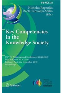 Key Competencies in the Knowledge Society