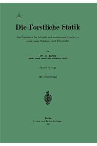 Die Forstliche Statik