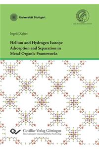 Helium and Hydrogen Isotope Adsorption and Separation in Metal-Organic Frameworks