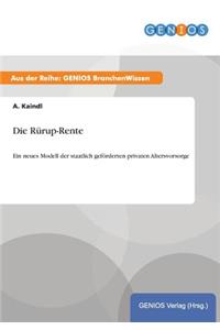 Die Rürup-Rente