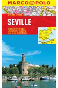 Seville Marco Polo Laminated City Map