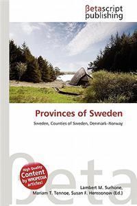 Provinces of Sweden