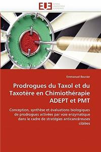 Prodrogues du taxol et du taxotère en chimiothérapie adept et pmt