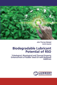 Biodegradable Lubricant Potential of RSO