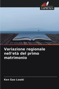 Variazione regionale nell'età del primo matrimonio